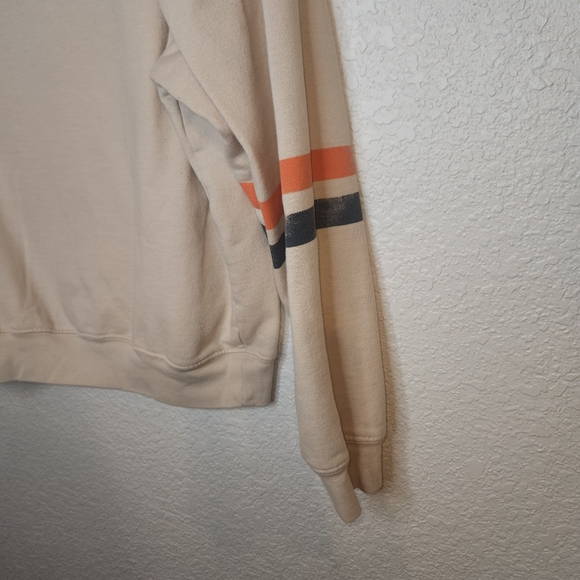 MTV Sweater Sweatshirt Medium Cream S Small Long Sleeve Graphic Music Television - Picture 8 of 10